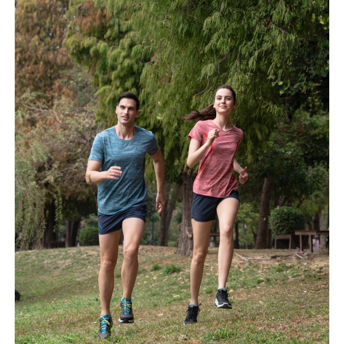 衣力美EASYMAIN 男款彈性速乾運動短褲 RE22045 黑色 透氣快乾 慢跑褲 運動褲 OUTDOOR NICE-細節圖5