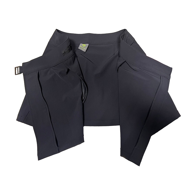 山林MOUNTNEER 女款抗UV一片裙 41S42 黑色 登山一片裙 吸濕 排汗 UPF50 OUTDOOR NICE-細節圖3