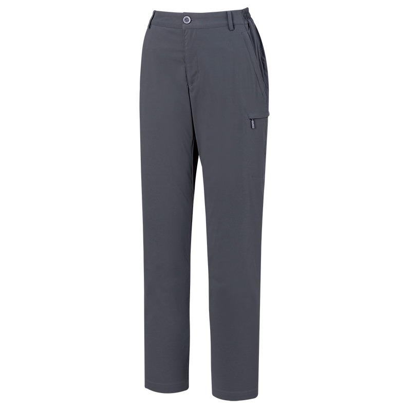 山林MOUNTNEER 女款彈性抗UV休閒長褲 51S20 深鐵灰 排汗長褲 多口袋褲 大尺寸 OUTDOOR NICE-細節圖2