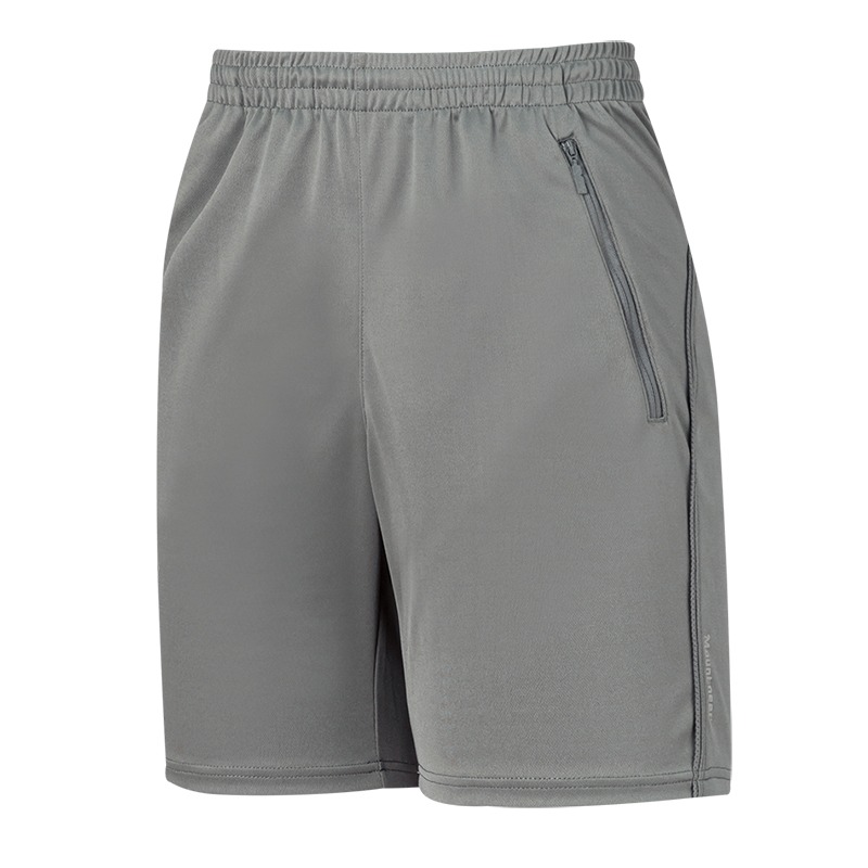 山林MOUNTNEER 中性透氣排汗針織短褲 51S27 霧灰 運動褲 排汗短褲 運動短褲 OUTDOOR NICE-細節圖2