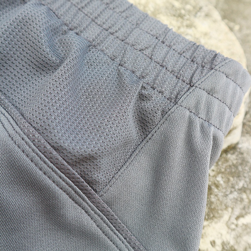 山林MOUNTNEER 中性透氣排汗針織短褲 51S27 霧灰 運動褲 排汗短褲 運動短褲 OUTDOOR NICE-細節圖3