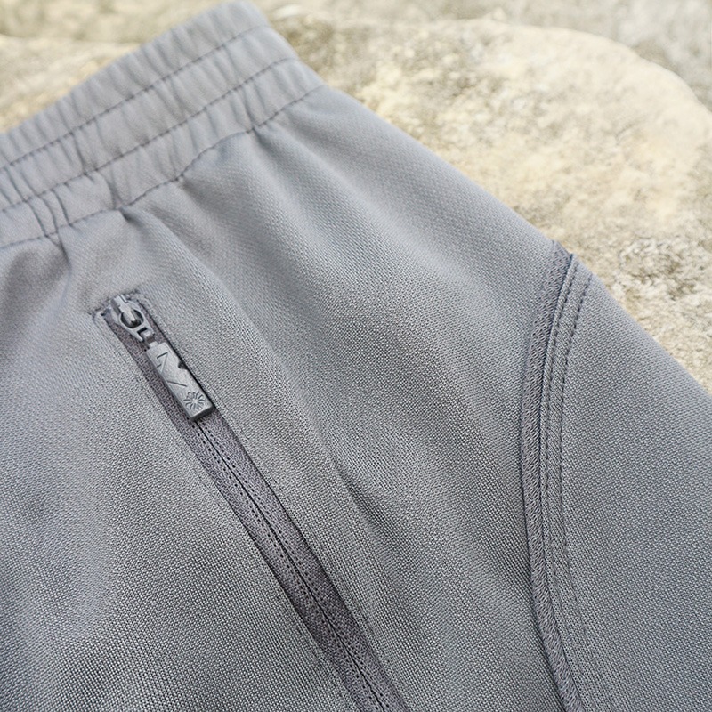 山林MOUNTNEER 中性透氣排汗針織短褲 51S27 霧灰 運動褲 排汗短褲 運動短褲 OUTDOOR NICE-細節圖4