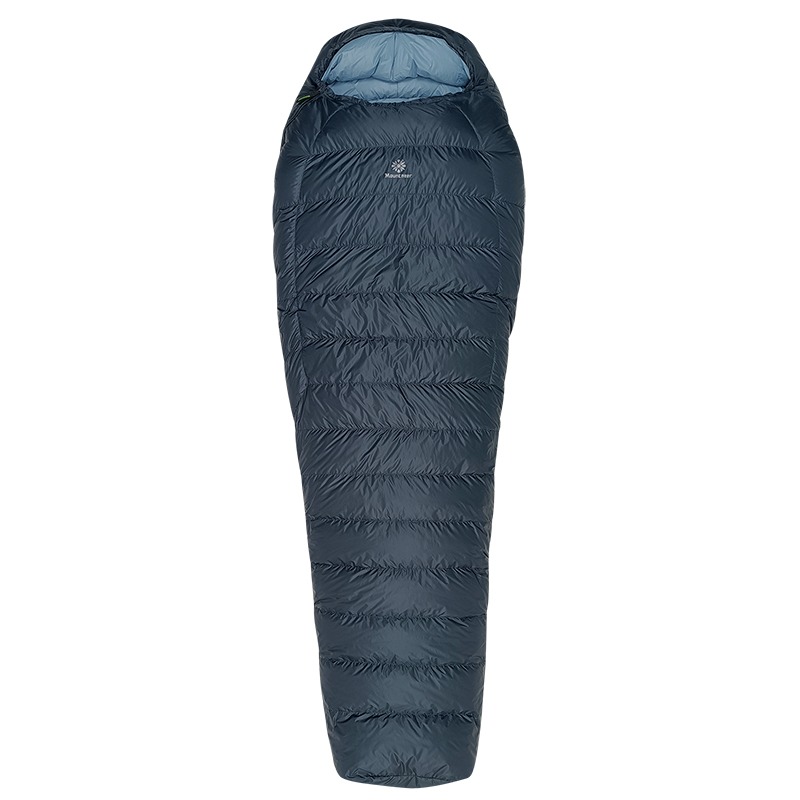 山林 800FP美國Allied鵝絨500g睡袋 12M06 丈青/藍 鵝絨睡袋 冬季睡袋 OUTDOOR NICE-細節圖3