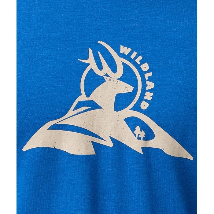 荒野WILDLAND 男款wildland-20周年經典紀念T 0B21612 水手藍 排汗衣 OUTDOOR NICE-細節圖5