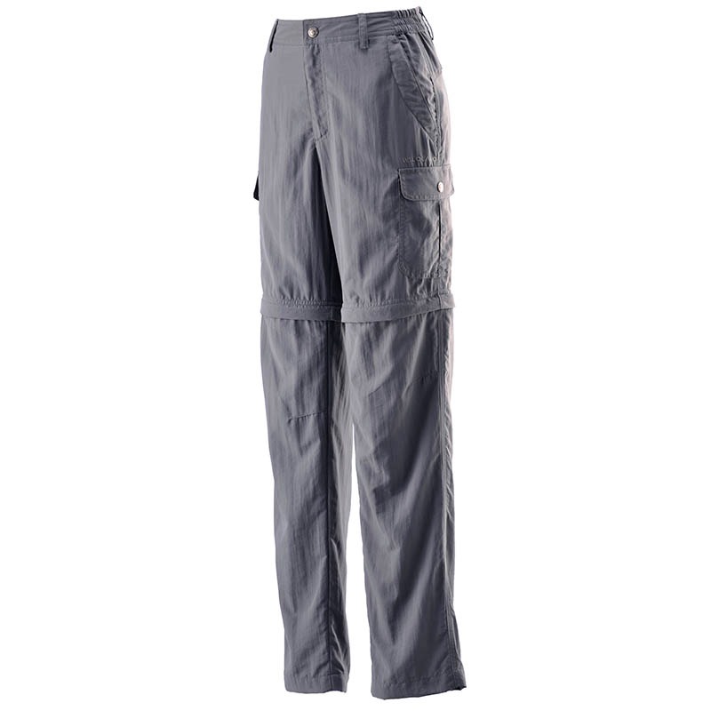 荒野 WILDLAND 女SUPPLEX兩穿式長褲 W1351 深霧灰 可拆褲管 防曬 防潑水 OUTDOOR NICE-細節圖2
