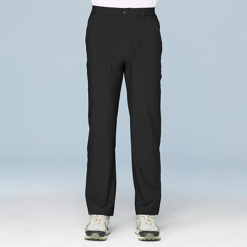 荒野 WILDLAND 男款四彈吸排抗UV商旅機能褲 S1302 黑色 西裝褲 上班褲 排汗褲 OUTDOOR NICE-細節圖3