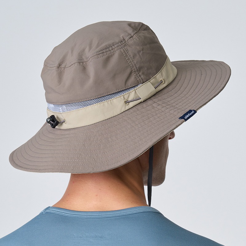荒野 WILDLAND 中性抗UV調節式遮陽帽 WH1033 栗松溫泉 圓盤帽 漁夫帽 防曬帽 OUDTOOR NICE-細節圖5