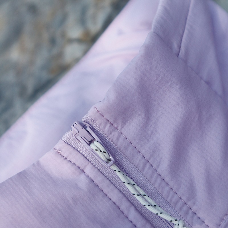 山林MOUNTNEER 女款抗UV輕量外套 51J08 粉紫 防曬外套 可收納外套 OUTDOOR NICE-細節圖4