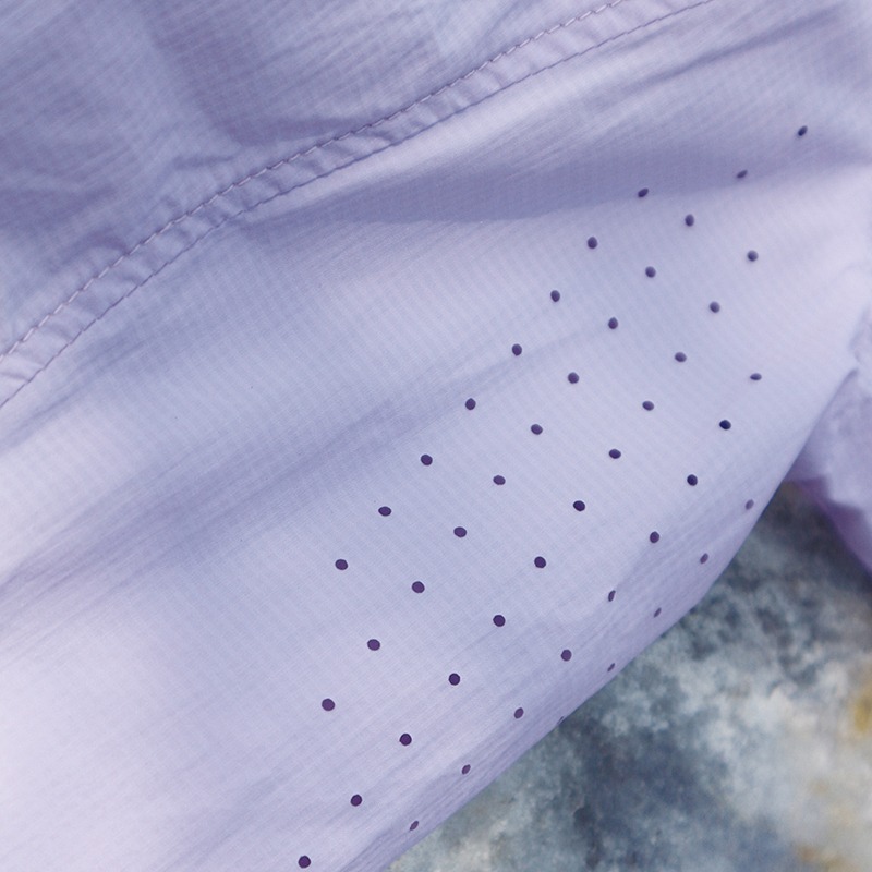 山林MOUNTNEER 女款抗UV輕量外套 51J08 粉紫 防曬外套 可收納外套 OUTDOOR NICE-細節圖5