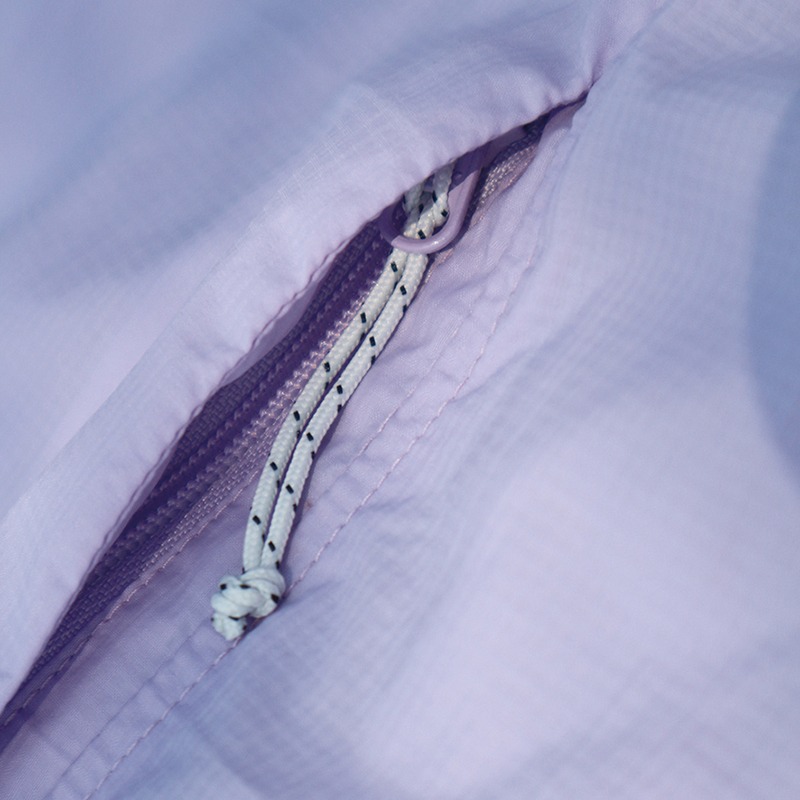 山林MOUNTNEER 女款抗UV輕量外套 51J08 粉紫 防曬外套 可收納外套 OUTDOOR NICE-細節圖6