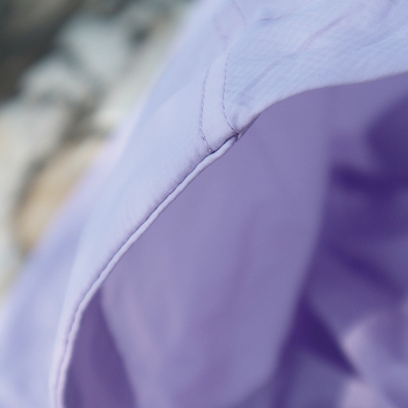 山林MOUNTNEER 女款抗UV輕量外套 51J08 粉紫 防曬外套 可收納外套 OUTDOOR NICE-細節圖8