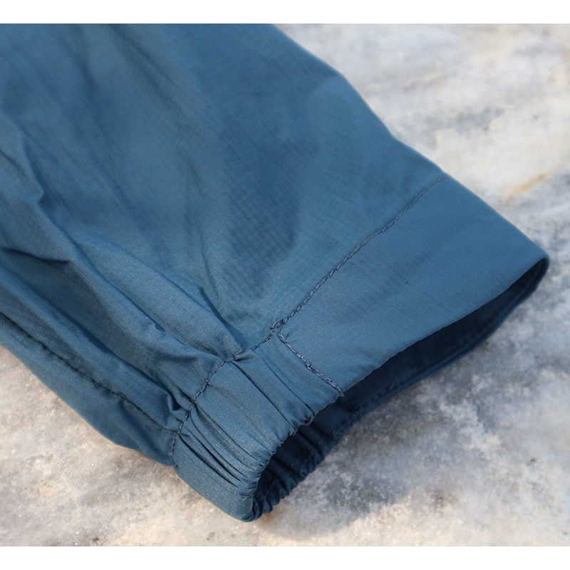 山林MOUNTNEER 男款抗UV輕量外套 51J07 灰藍 防曬外套 可收納外套 OUTDOOR NICE-細節圖6