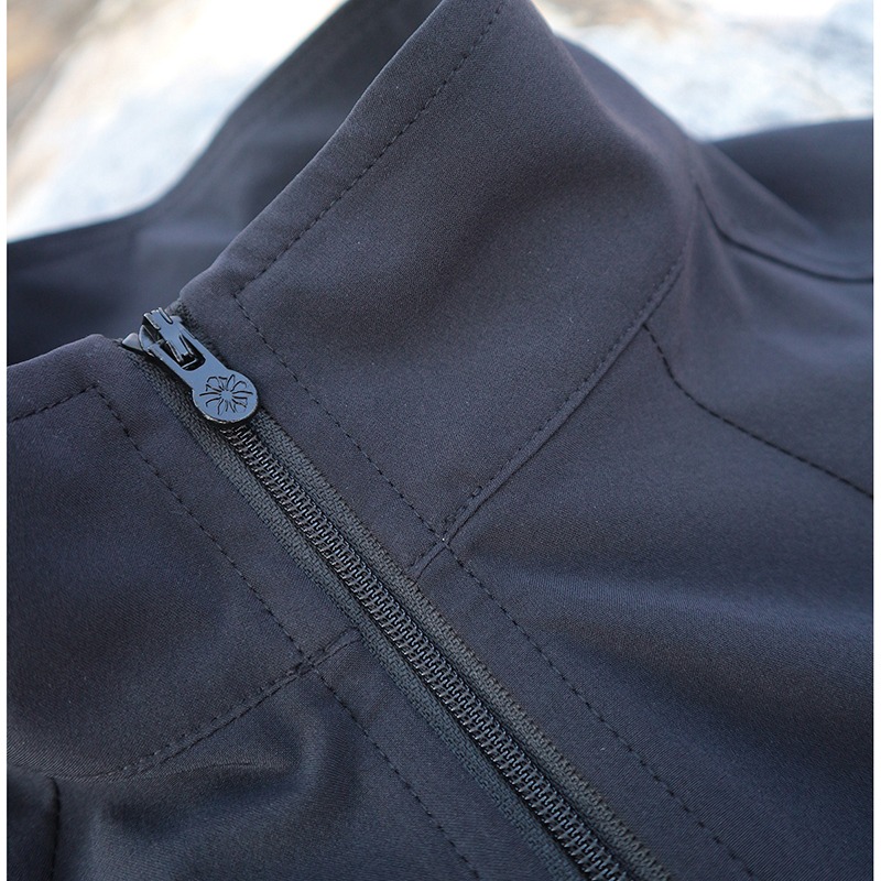 山林MOUNTNEER 女款立領彈性抗UV短版外套 51J20 黑色 排汗外套 防曬外套 OUTDOOR NICE-細節圖4