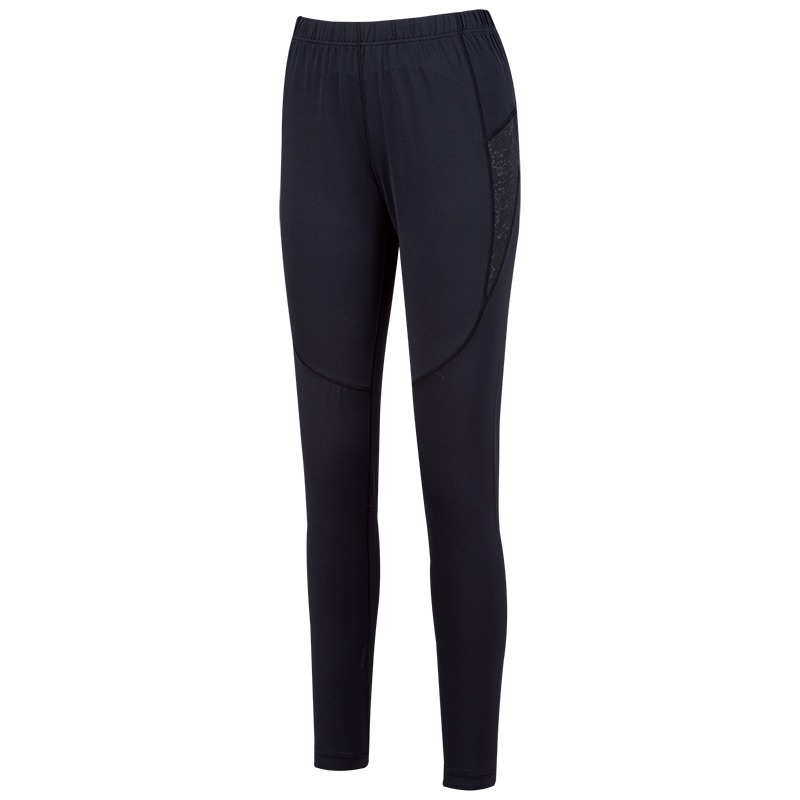 山林MOUNTNEER 中性透氣排汗內搭褲 51S23 黑色 內搭褲 運動褲 休閒褲 OUTDOOR NICE-細節圖2