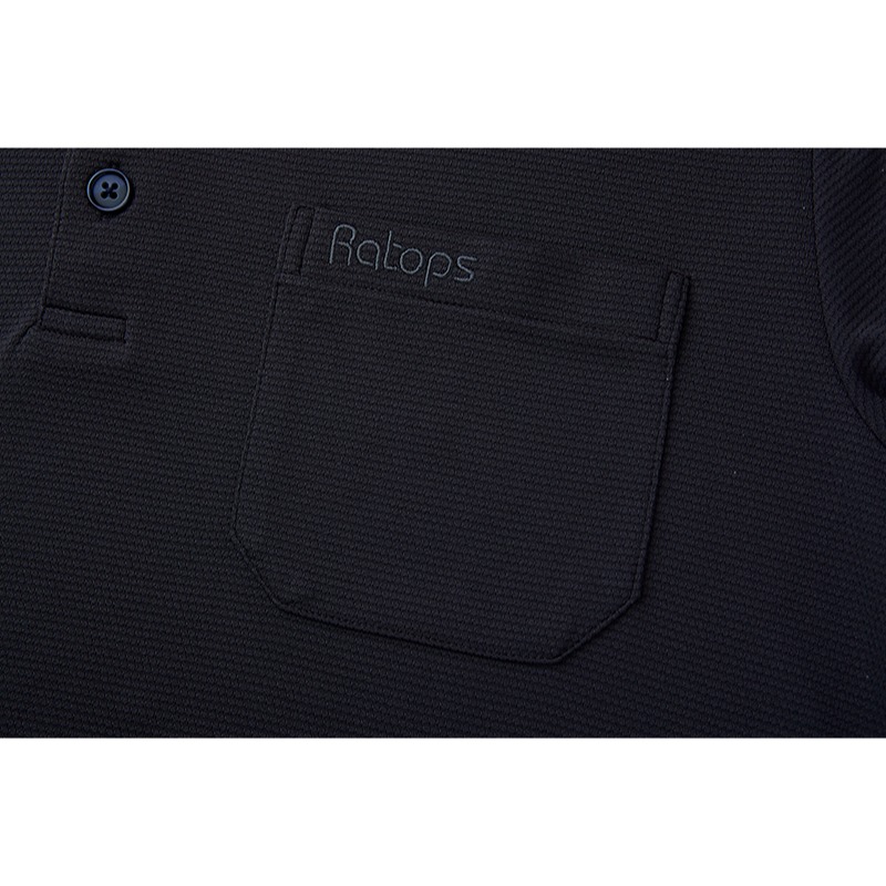 瑞多仕RATOPS 男款THERMOLITE保暖排汗POLO衫 DB6074 霰灰色 OUTDOOR NICE-細節圖5