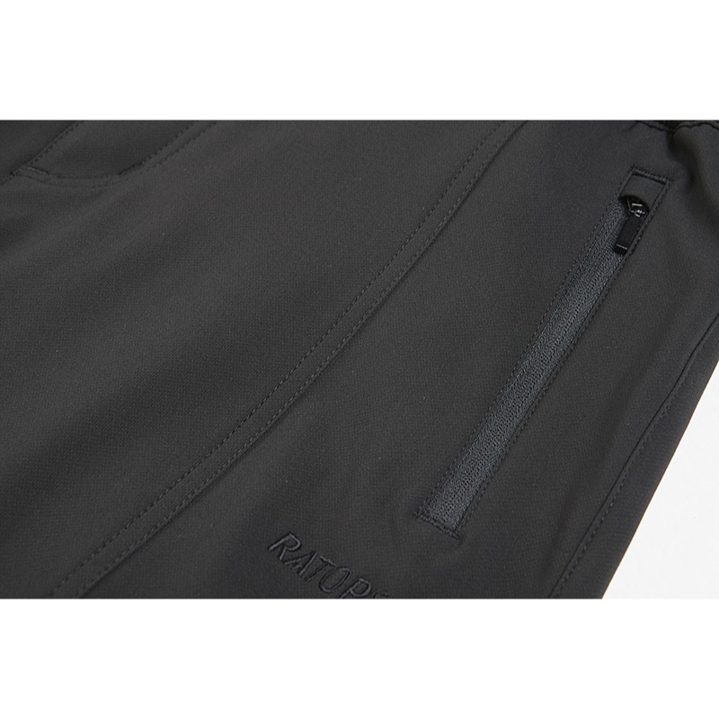 瑞多仕RATOPS 女款彈性保暖長褲 修長款 DA3745 正黑色 休閒長褲 薄磨毛長褲 OUTDOOR NICE-細節圖4