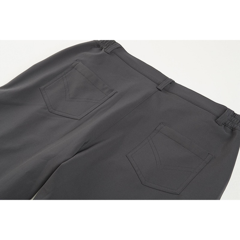 瑞多仕RATOPS 女款彈性保暖長褲 修長款 DA3747 霧霾暗灰 休閒長褲 薄磨毛長褲 OUTDOOR NICE-細節圖5