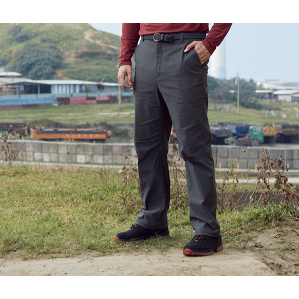 瑞多仕RATOPS 男款彈性刷毛長褲 基本款 DA3711 土壤褐 保暖褲 防寒褲 刷毛褲 OUTDOOR NICE-細節圖2