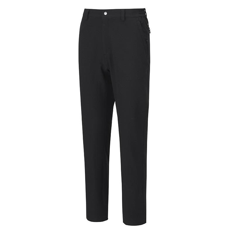 維特FIT 男款經典石墨烯防潑彈性保暖褲 PW1801 經典黑 上班褲 西裝褲 秋冬薄長褲 OUTDOOR NICE-細節圖2