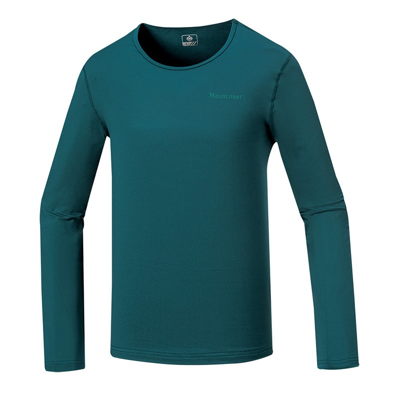 山林MOUNTNEER 男款Polygiene抗菌保暖衣 52K01 海藍 衛生衣 吸濕排汗 OUTDOOR NICE-細節圖2