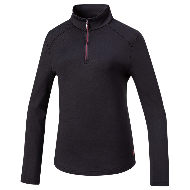 山林MOUNTNEER 女款Polygiene抗菌保暖衣 52P12 黑色 中層衣 吸濕排汗 OUTDOOR NICE-細節圖2