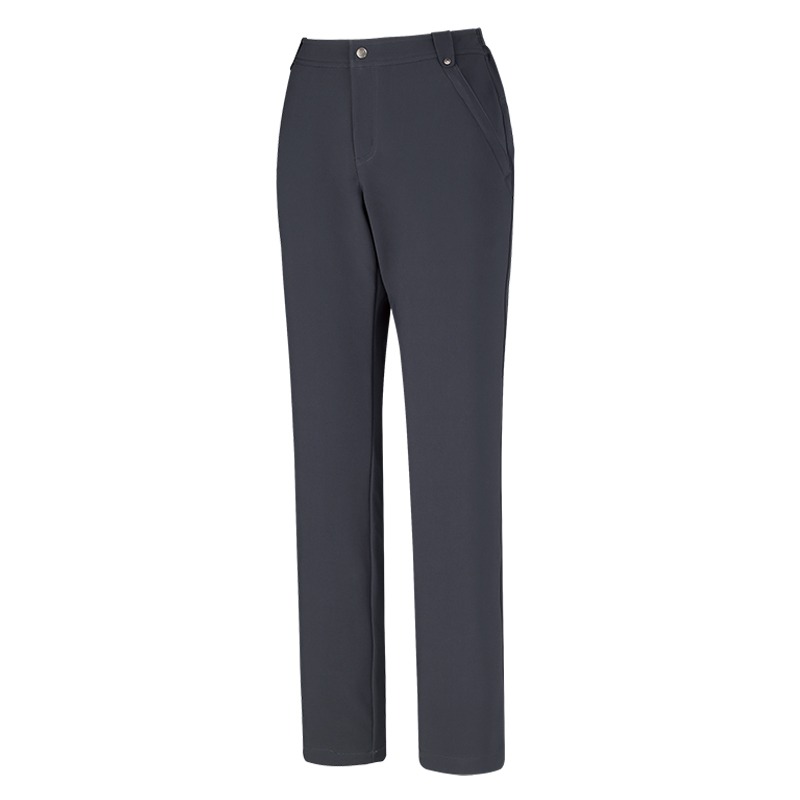 山林MOUNTNEER 女款SOFT SHELL小直筒保暖褲 灰藍 42S16 軟殼褲 上班褲 OUTDOOR NICE-細節圖2