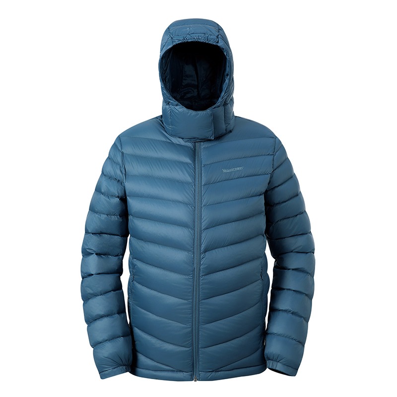 山林MOUNTNEER 男輕量800FP鵝絨外套 52J09 湛藍 羽絨衣 羽絨外套 防寒外套 OUTDOOR NICE-細節圖2