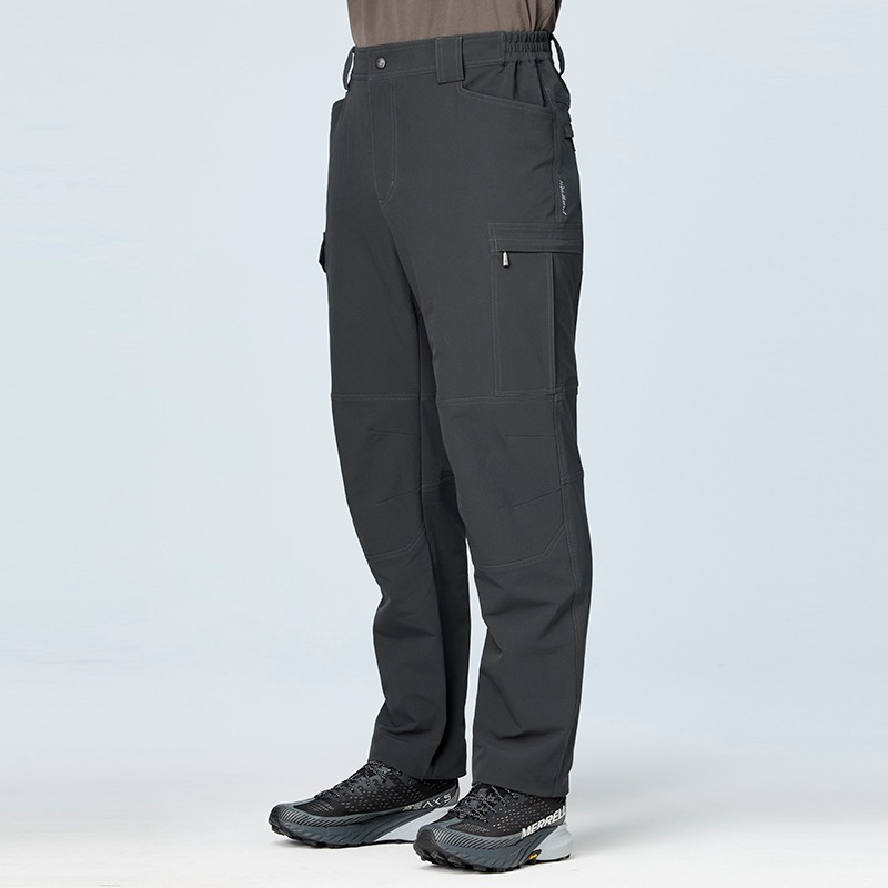 荒野 WILDLAND 男款彈性保暖機能多袋工裝褲 0B22318 忘憂森林 多口袋 保暖長褲 OUTDOOR NICE-細節圖2