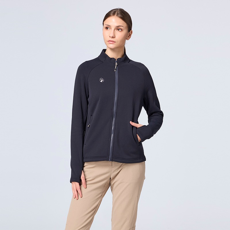 荒野 WILDLAND 女款stretch輕量超暖中層外套 0B32609 秀姑藍山 四彈透氣 OUTDOOR NICE-細節圖2