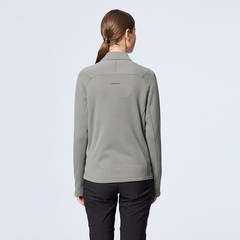 荒野 WILDLAND 女款stretch輕量超暖中層外套 0B32609 迷霧綠 四彈 透氣 OUTDOOR NICE-細節圖3