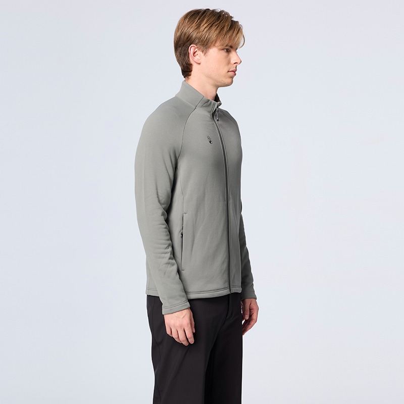 荒野 WILDLAND 男款stretch輕量超暖中層外套 0B32610 迷霧綠 四彈 透氣 OUTDOOR NICE-細節圖3