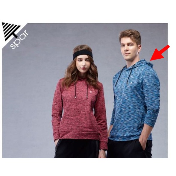 名典 Spar 男款萊卡迷彩刷毛連帽T恤 二色 SA106992 SA106993 保暖帽T OUTDOOR NICE-細節圖3