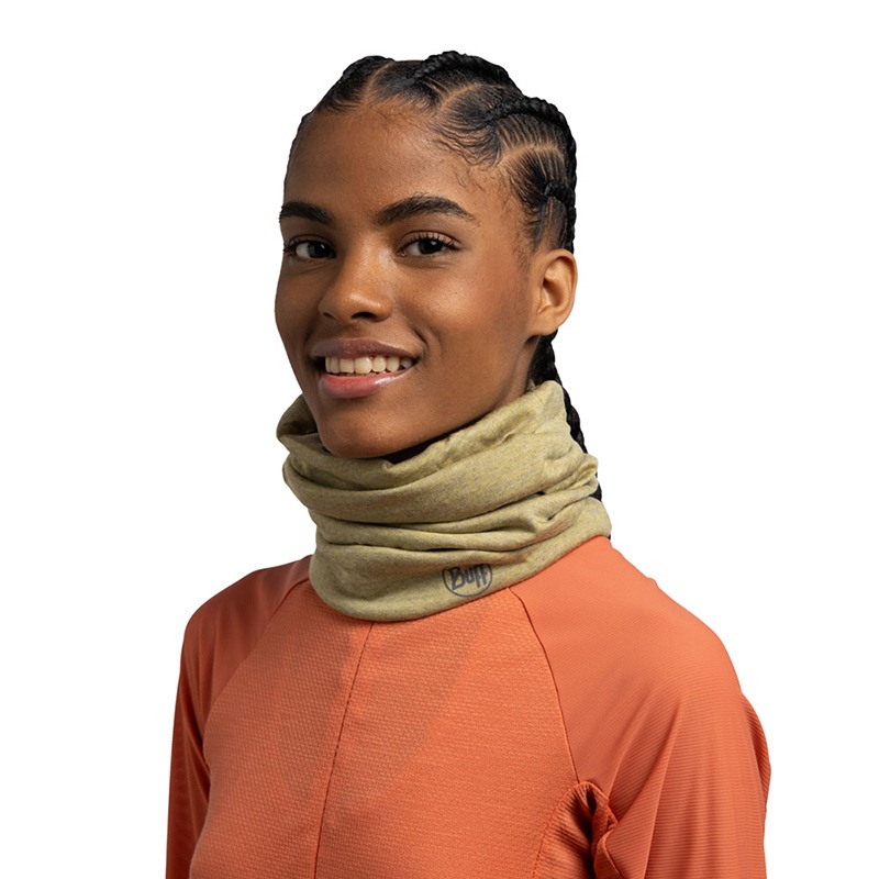 西班牙BUFF 魔術頭巾 保暖織色-美麗諾羊毛頭巾 秋黃銀杏 113023-858 圍巾 脖圍 OUTDOOR NICE-細節圖4