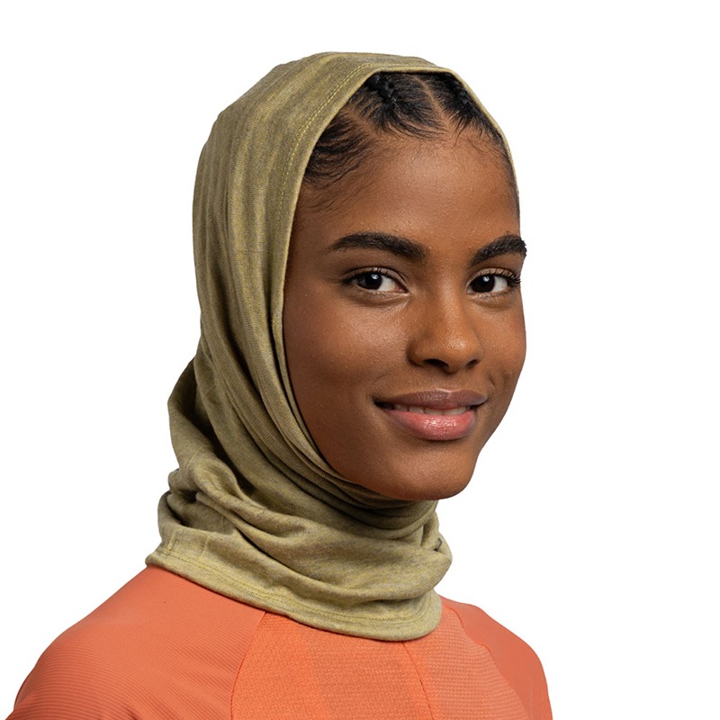 西班牙BUFF 魔術頭巾 保暖織色-美麗諾羊毛頭巾 秋黃銀杏 113023-858 圍巾 脖圍 OUTDOOR NICE-細節圖6