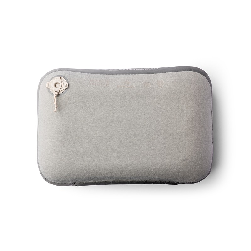 SEA TO SUMMIT Aeros 舒適羽絨枕 中性灰 STS0452 旅行枕 登山枕頭 OUTDOOR NICE-細節圖3