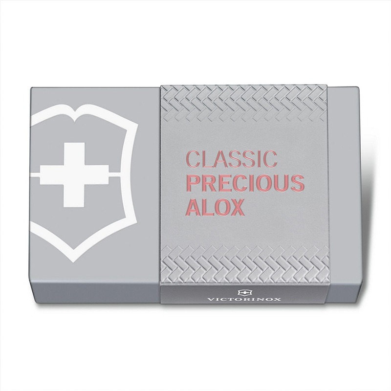 瑞士維氏 VICTORINOX Alox 編織紋瑞士刀 0.6221.405G 玫瑰 OUTDOOR NICE-細節圖4