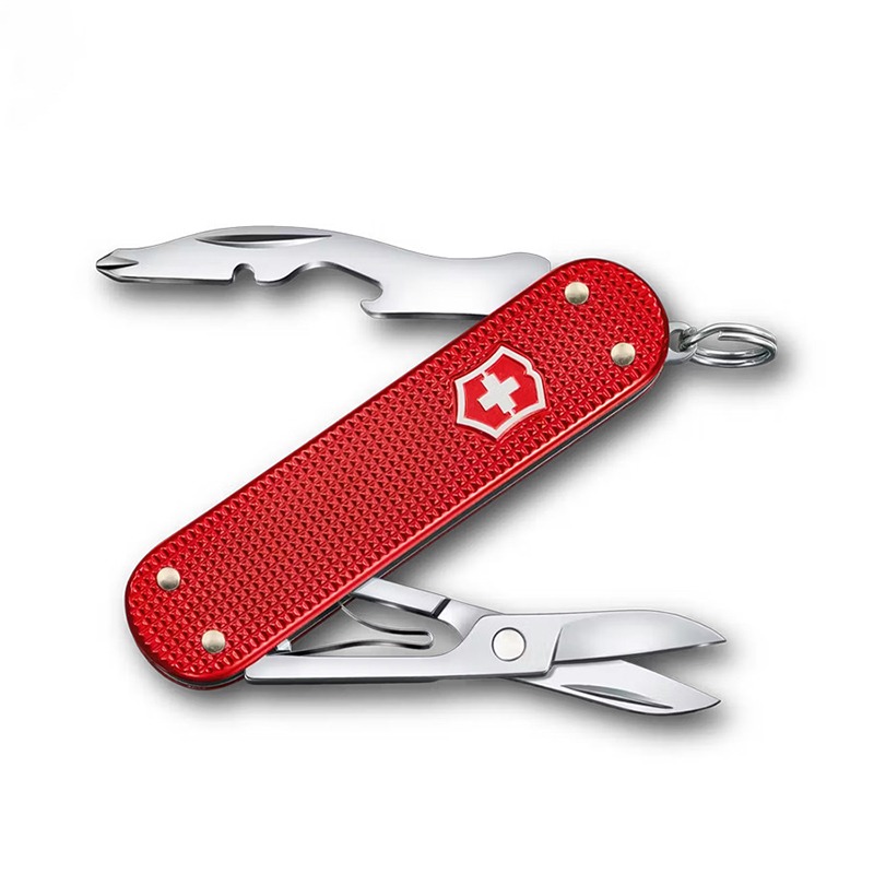 瑞士維氏 VICTORINOX 5用鋁合金瑞士刀 0.6261.20 紅色 58mm OUTDOOR NICE-細節圖2