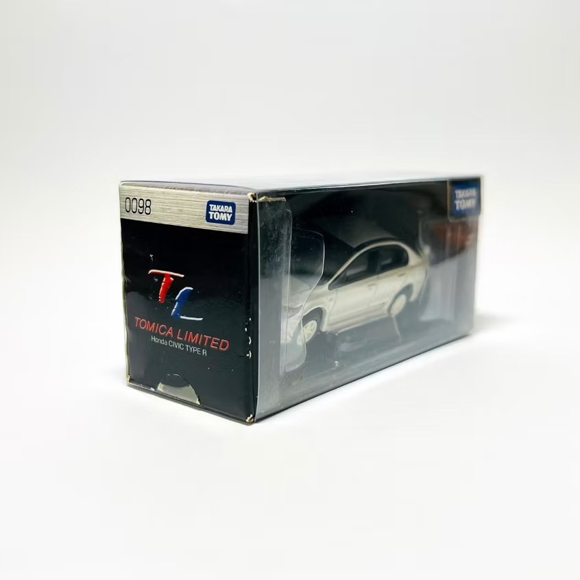 TOMICA 多美小汽車 NO.54 TL 0098 本田 Honda civic Type-R 膠胎 兩台一組 絕版-細節圖3