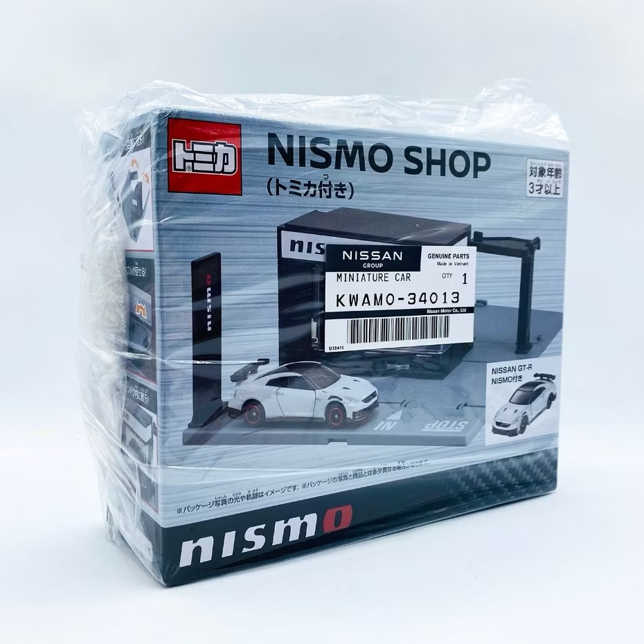 TOMICA 日版 多美小汽車 2024 NISMO SHOP 場景組 + GT-R R35 停車場 場景 限定 全新-細節圖3