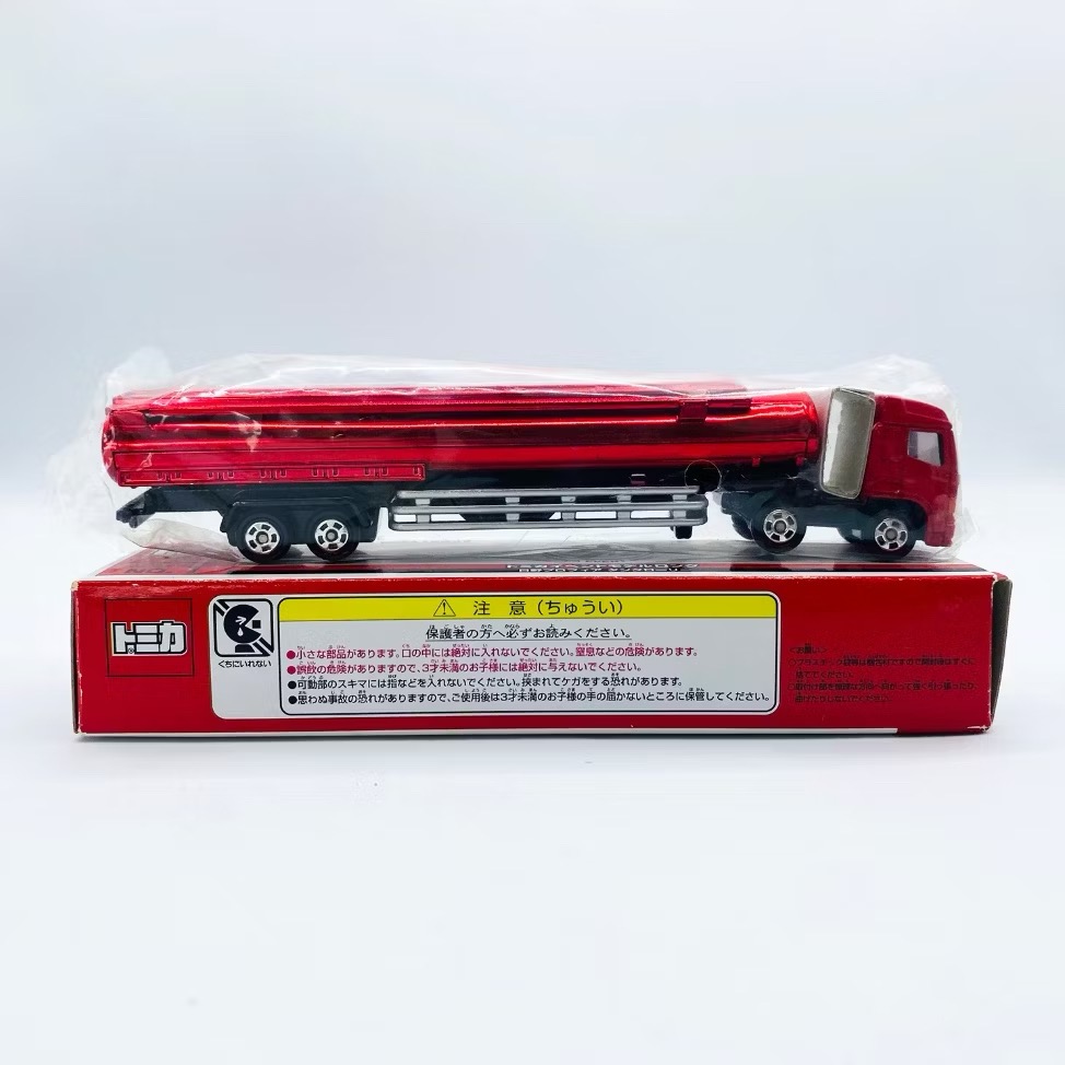 TOMICA 多美小汽車 會場限定 NO.1 日野 HINO PROFIA TANK LORRY 油罐車 電鍍紅 絕版-細節圖5