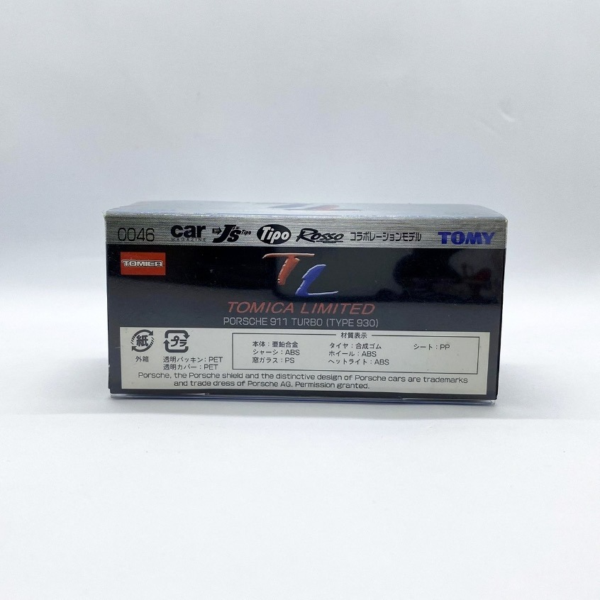 TOMY TOMICA LIMITED TL0046 0046 Porsche 911 Turbo 930 全新品 絕版-細節圖4