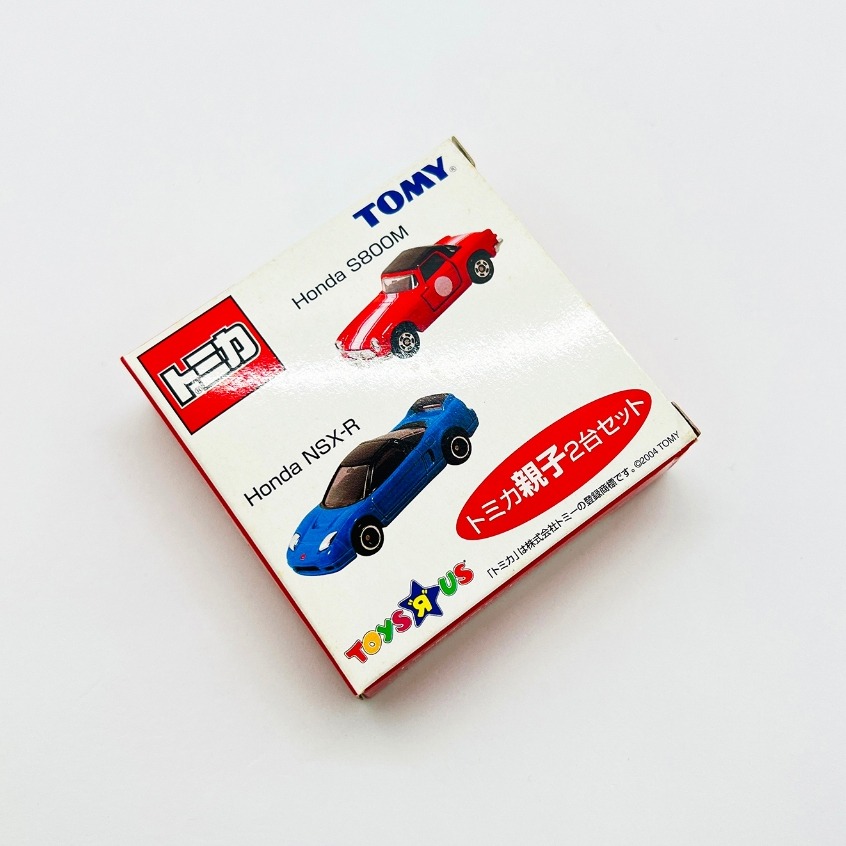 TOMICA 日版 多美小汽車 玩具反斗城限定 親子2台 Honda NSX NSX-R 本田 S800 絕版-細節圖6