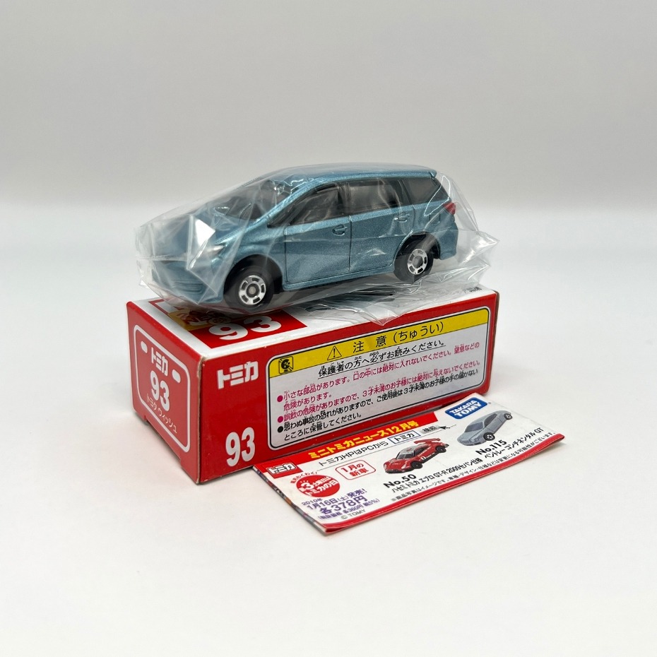 TOMICA 多美小汽車 NO.93 豐田 TOYOTA WISH 新車貼 2009 絕版-細節圖4