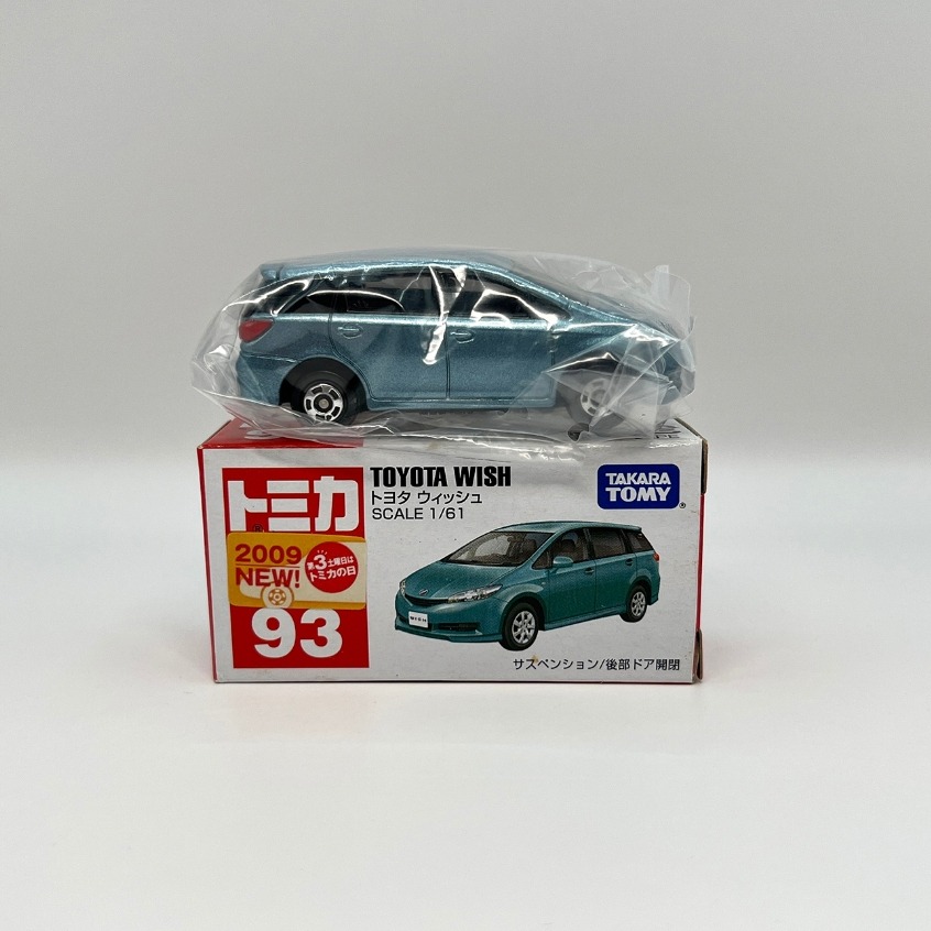 TOMICA 多美小汽車 NO.93 豐田 TOYOTA WISH 新車貼 2009 絕版-細節圖5