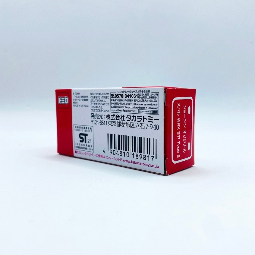 TOMICA 日版 多美小汽車 日本Joshin 電機特注 Subaru Wrx Sti Type S 限定品 全新-細節圖4