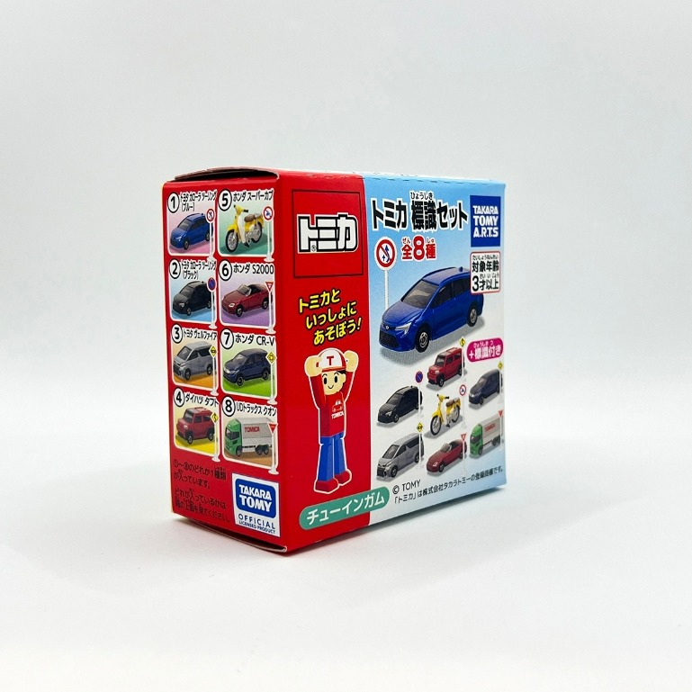 TOMICA 多美小汽車 標識 標誌 盒玩 第18彈 NO.5 本田 Honda Super Cub 機車 黃色 全新-細節圖4