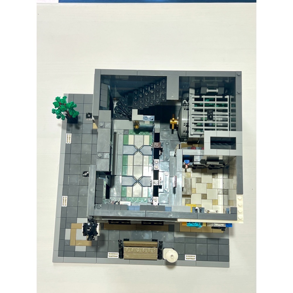 <台北> 10251 絕版街景 磚塊銀行 已組無缺-細節圖6