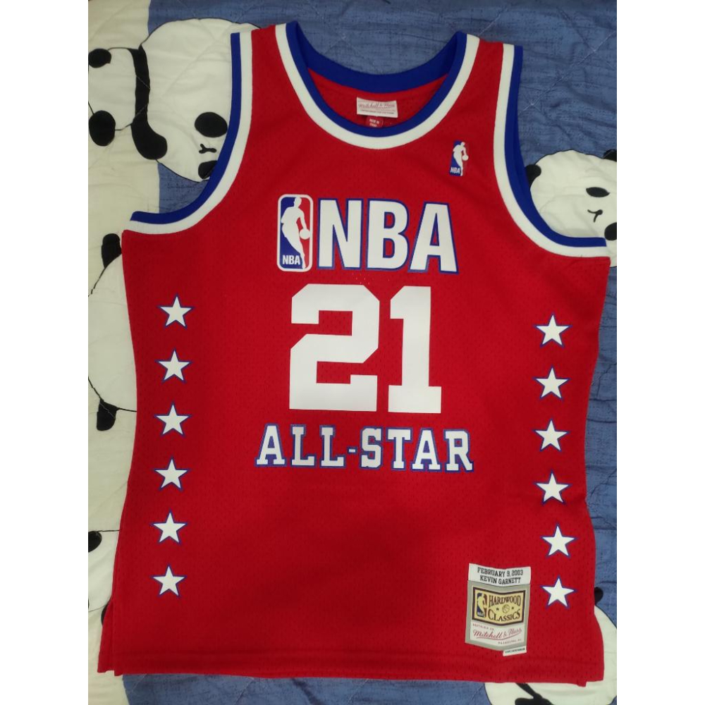 Mitchell & Ness NBA 2003 全明星賽 Kevin Garnett 復刻 Swingman 球衣 L-細節圖3