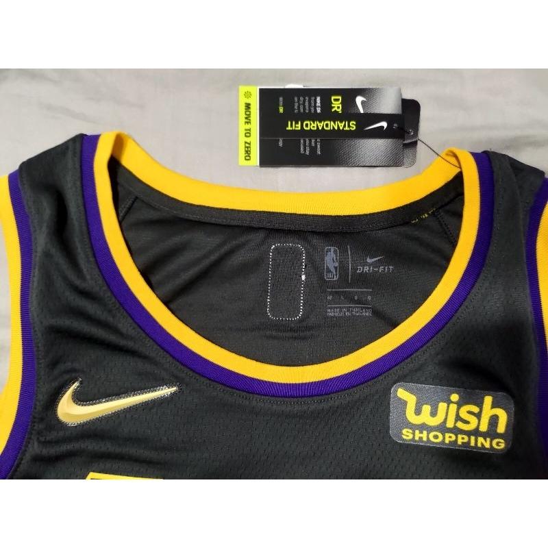 NBA球衣 LeBron James 湖人隊獎勵球衣 含原生贊助標球衣 NIKE SW48L 全新含吊牌-細節圖5