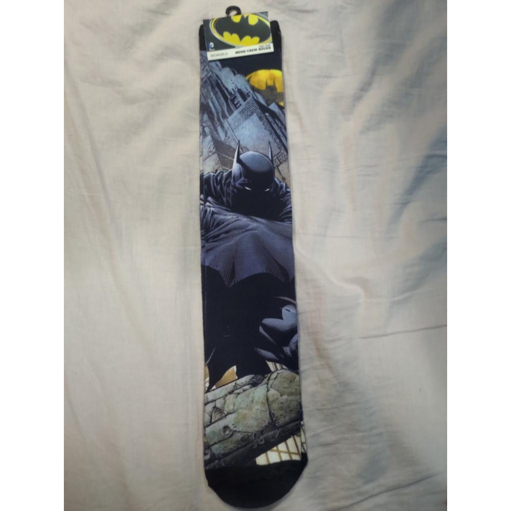 BIOWORLD Batman crew socks 全新蝙蝠俠小腿襪-細節圖2